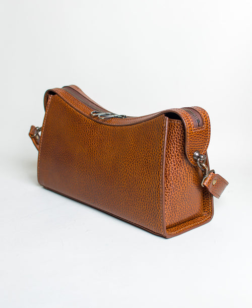 La Copine Pebbled Cognac