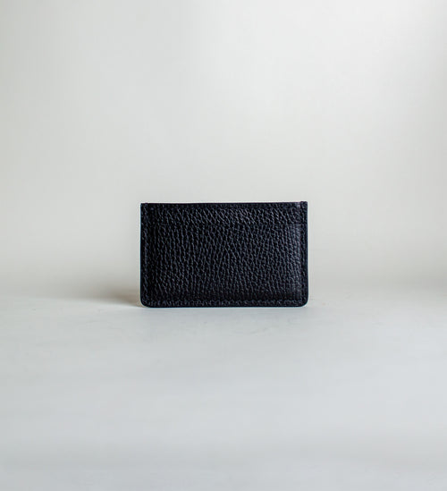 Minimalist Pebbled Black